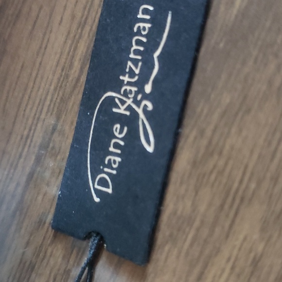 Diane Katzman turquoise bracelet beads silver tone adjustable - Picture 4 of 7